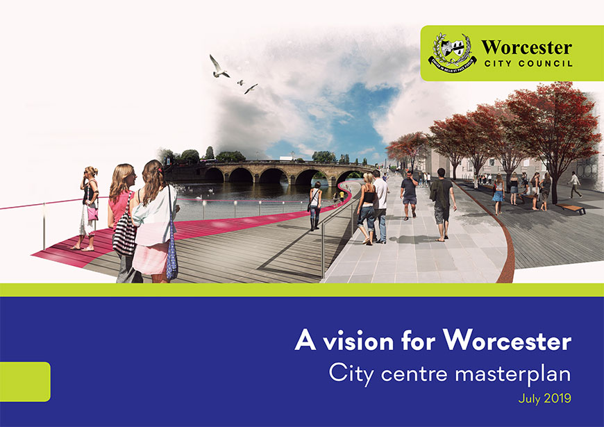 Front cover of the Masterplan document