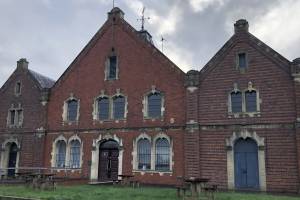 The exterior of the Pump House in Gheluvelt Park